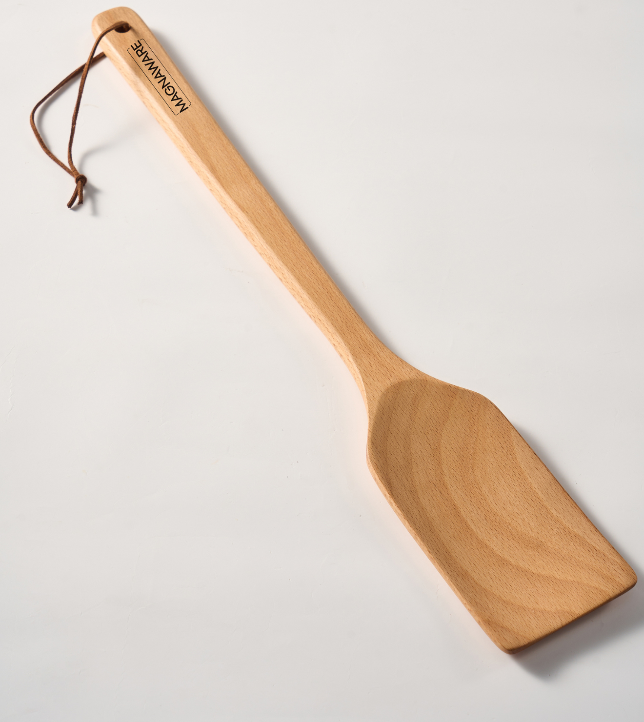 Extra Long Wooden Spatula - 18-inch Heavy Duty Stir Paddle for Cooking in Big Pots & Wall Décor - Solid Natural Hard Wood Large Spatula. - Tampa Home & Garden Store