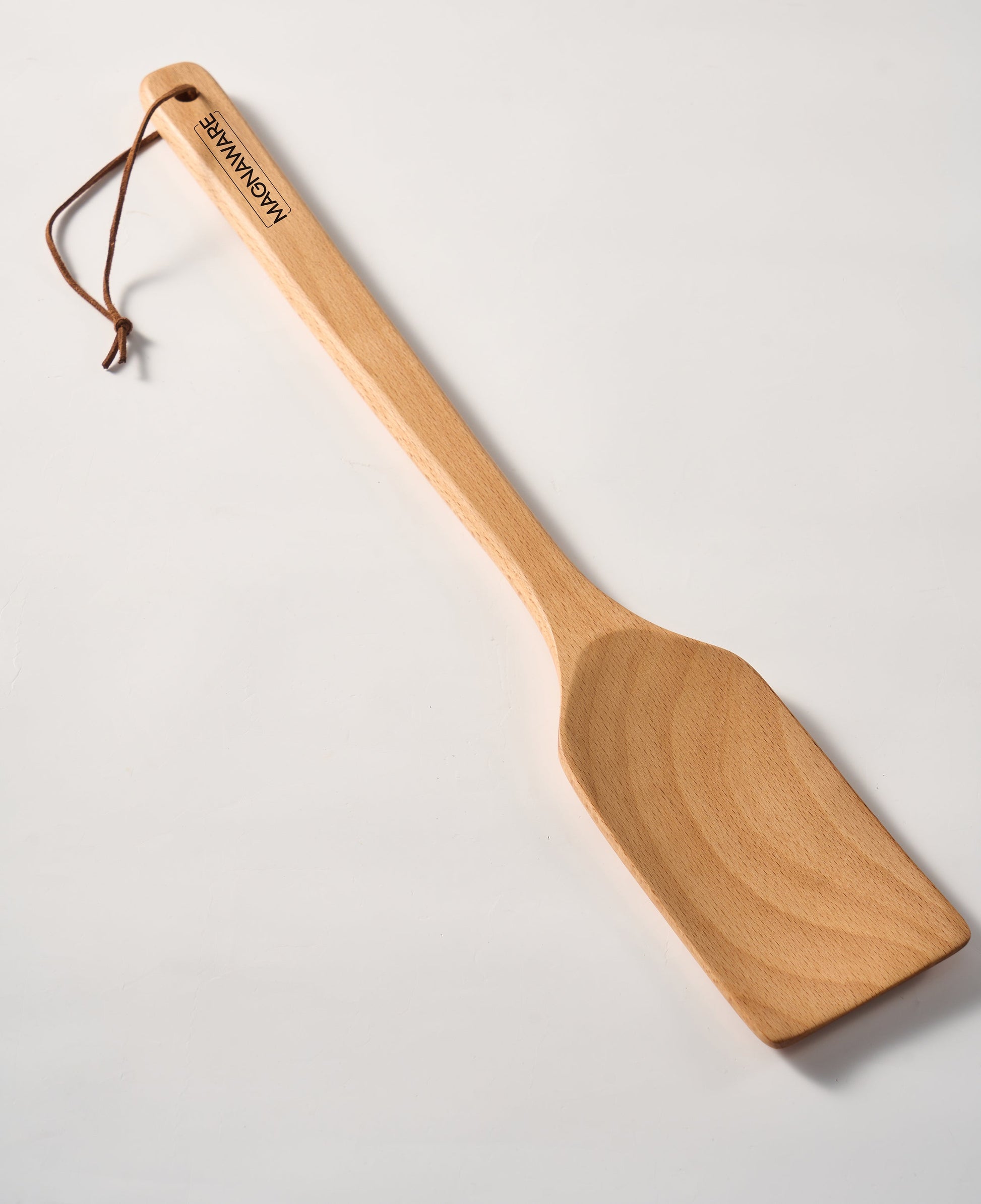 Extra Long Wooden Spatula - 18-inch Heavy Duty Stir Paddle for Cooking in Big Pots & Wall Décor - Solid Natural Hard Wood Large Spatula. - Tampa Home & Garden Store