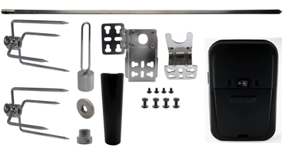 Extra Rotisserie Cordless Motor, Spit, Forks and Bracket Kit. - Tampa soil911.com