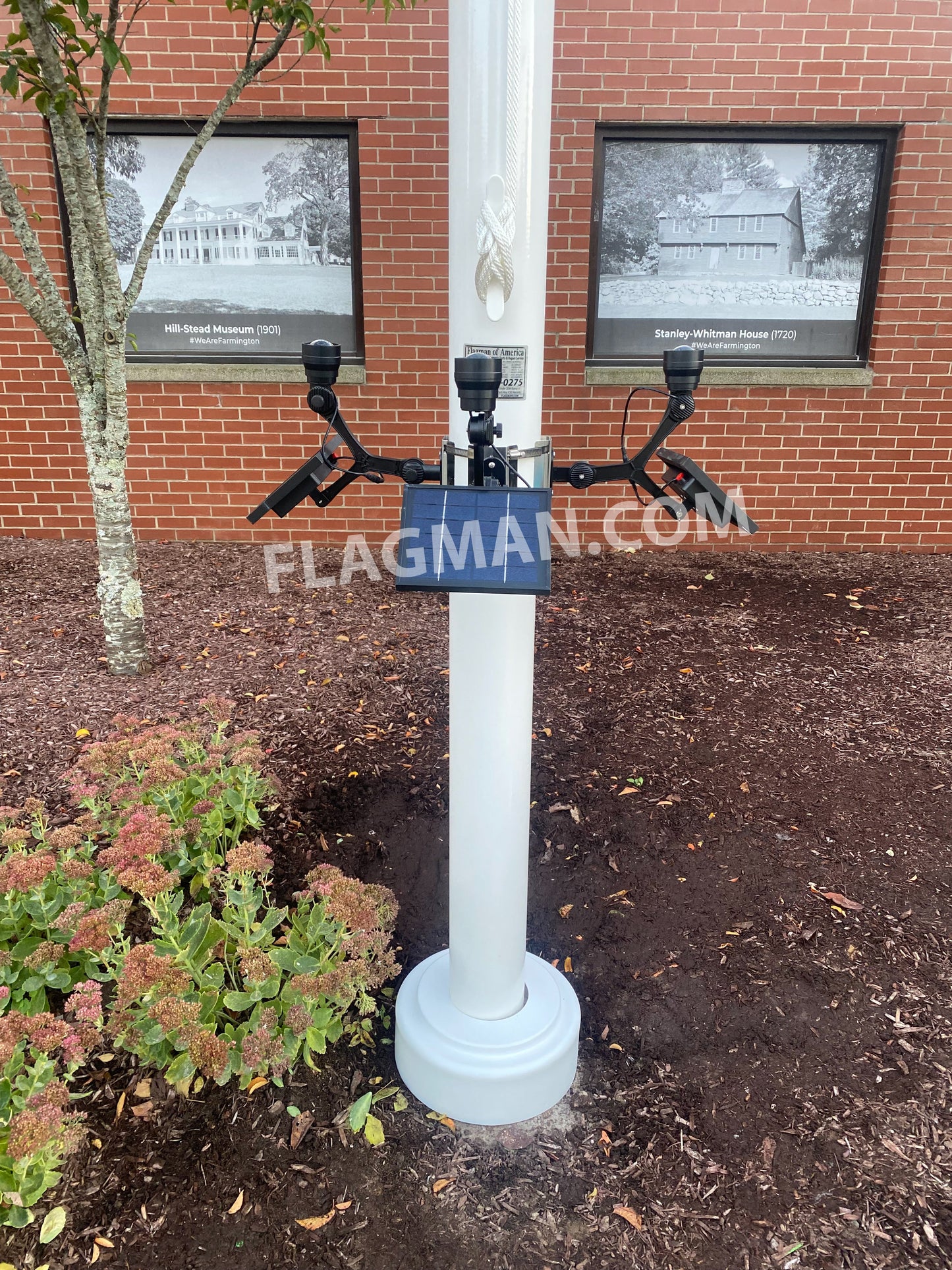 Extreme Commercial Solar Flagpole Light CREE - Tampa Home & Garden Store