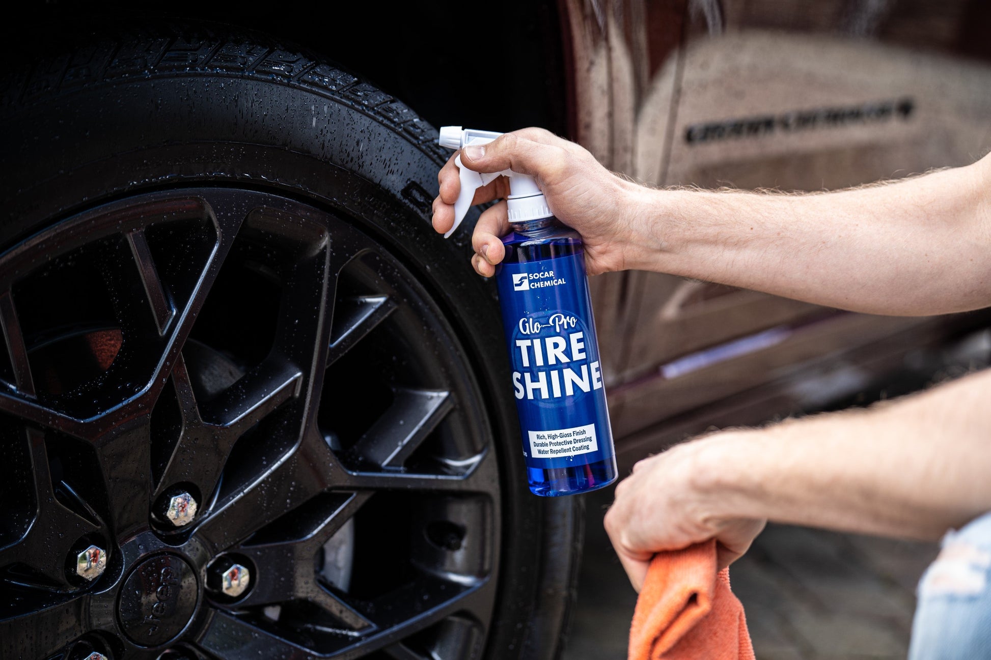 Eye Candy Extreme Tire Shine - High Gloss, Solvent, Wet Look Tire Shine - Tampa Home & Garden Store