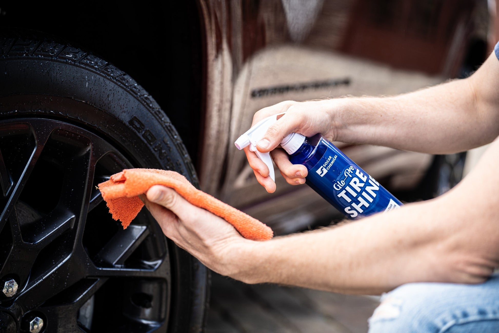 Eye Candy Extreme Tire Shine - High Gloss, Solvent, Wet Look Tire Shine - Tampa Home & Garden Store