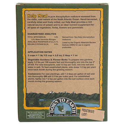 Farine d'algues 1-0,1-2 (boîte de 0,5 lb)