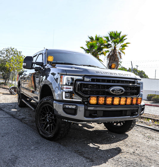2011+ F250 / F350 Superduty 8 Light Bumper Mount Kit - Tampa Home & Garden Store