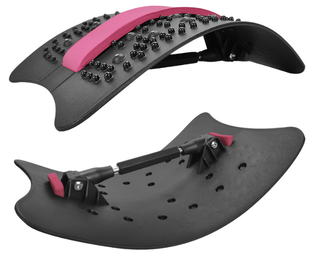 124 Freely Adjustable Back Stretch Equipment Massager Stretching Device - Tampa Home & Garden Store