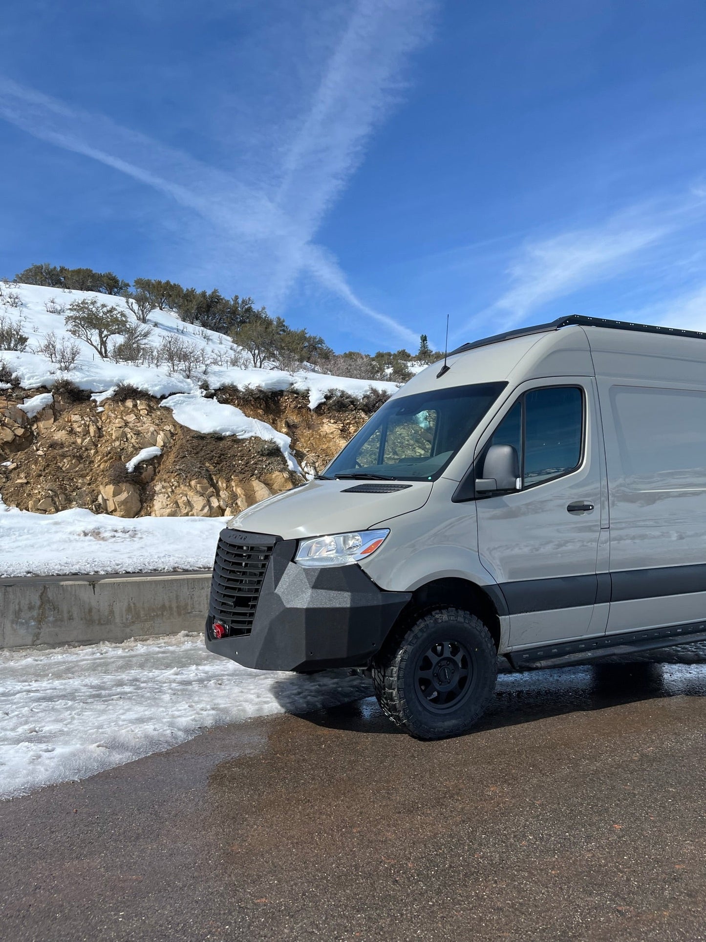 The Ultra Rack low-profile black roof rack for Sprinter vans by avatar offroad on Tampa Home & Garden Store