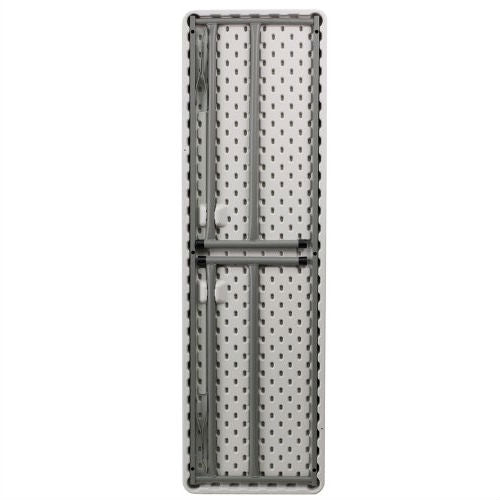 White Top Commercial Grade 60-inch Folding Table - Holds up to 330 lbs - Tampa Home & Garden Store