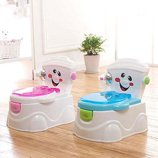 Portable Baby Potty Chair With Cartoon Cars