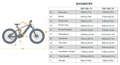 FAT-HS / Hunter X8 Electric Bicycle - Tampa Home & Garden Store