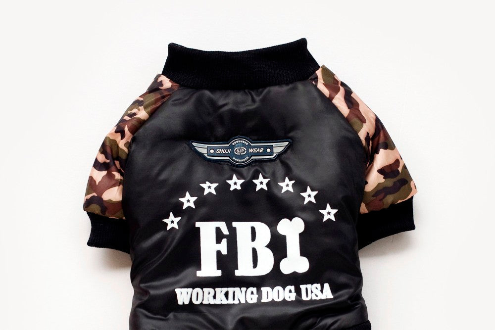 FBI Camouflage Coat |  Jumpsuit Pants - Tampa Home & Garden Store