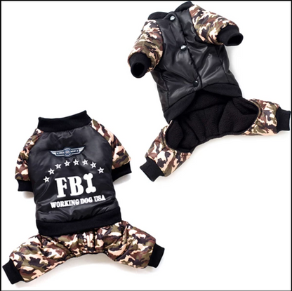 FBI Camouflage Coat |  Jumpsuit Pants - Tampa Home & Garden Store