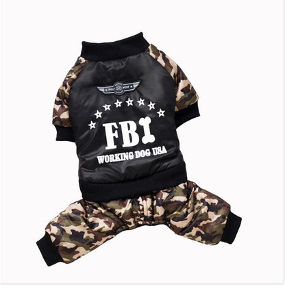 FBI Camouflage Coat |  Jumpsuit Pants - Tampa Home & Garden Store