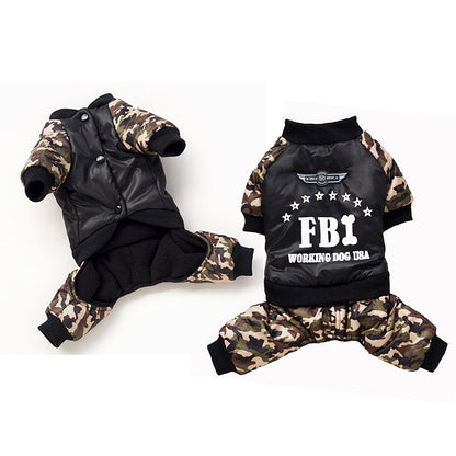 FBI Camouflage Coat |  Jumpsuit Pants - Tampa Home & Garden Store