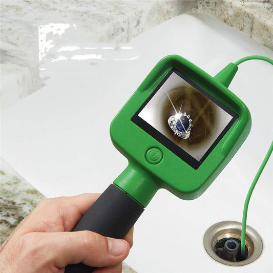 Caméra endoscopique avec écran couleur LCD de 2,4 pouces, câble flexible de 1,2 m, moniteur portable pour l'inspection des tubes, caméra endoscopique.