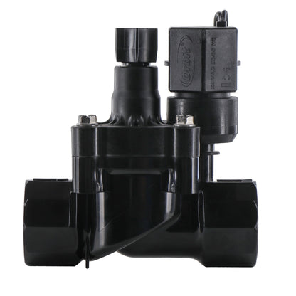 Orbit Irrigation 3/4 in Inline Valve with Flow Control, black valve for underground irrigation on Tampa Home & Garden Store