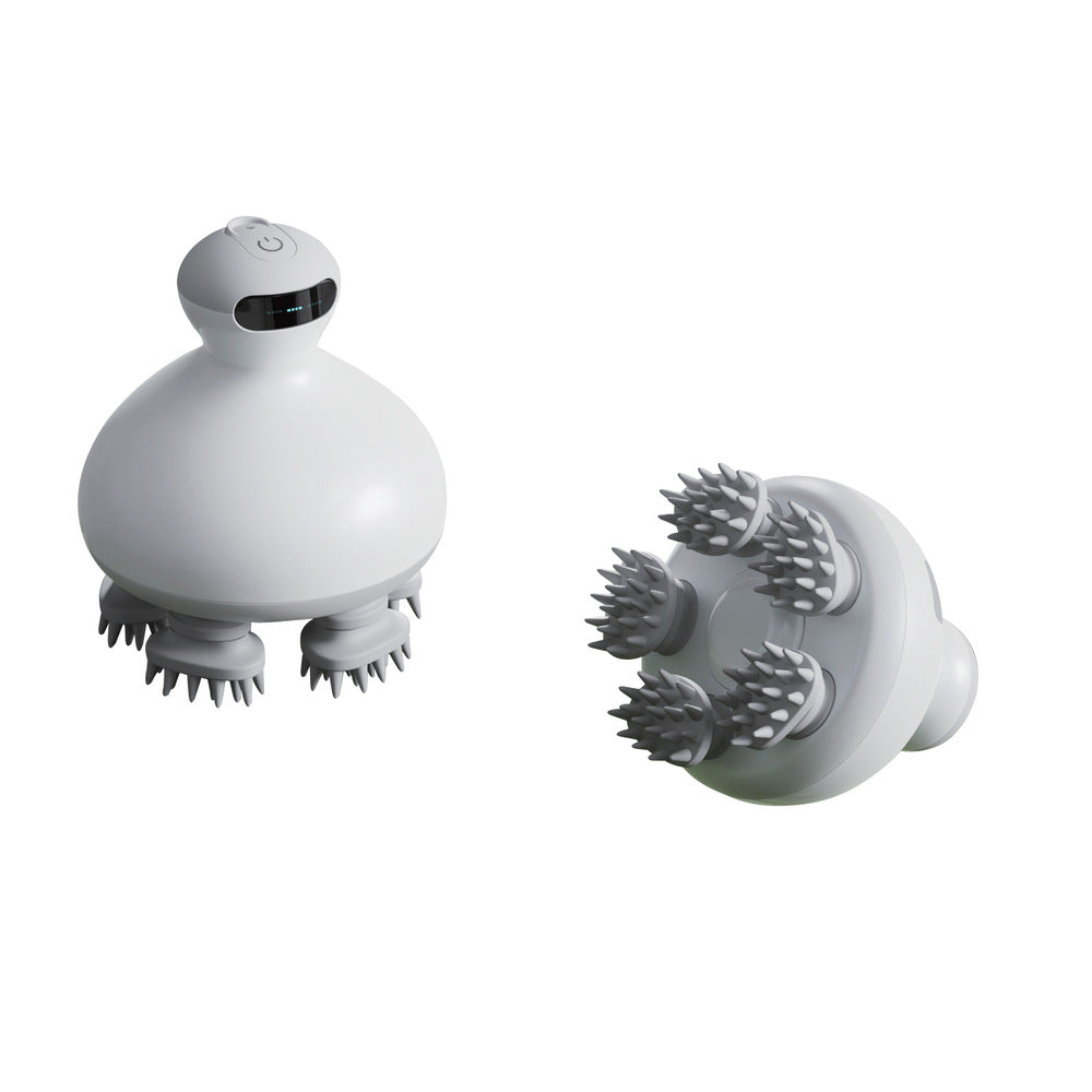 Head Massage Health Care Antistress Relax Body Massagem Deep Tissue Electric Vibrating Head Massager Hair Scalp Massager - Tampa Home & Garden Store