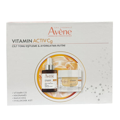 Avène Vitamin Activ Cg Anti-Aging Skincare Set with serum dropper and jars by Beauty Care Bag on Tampa Home & Garden Store