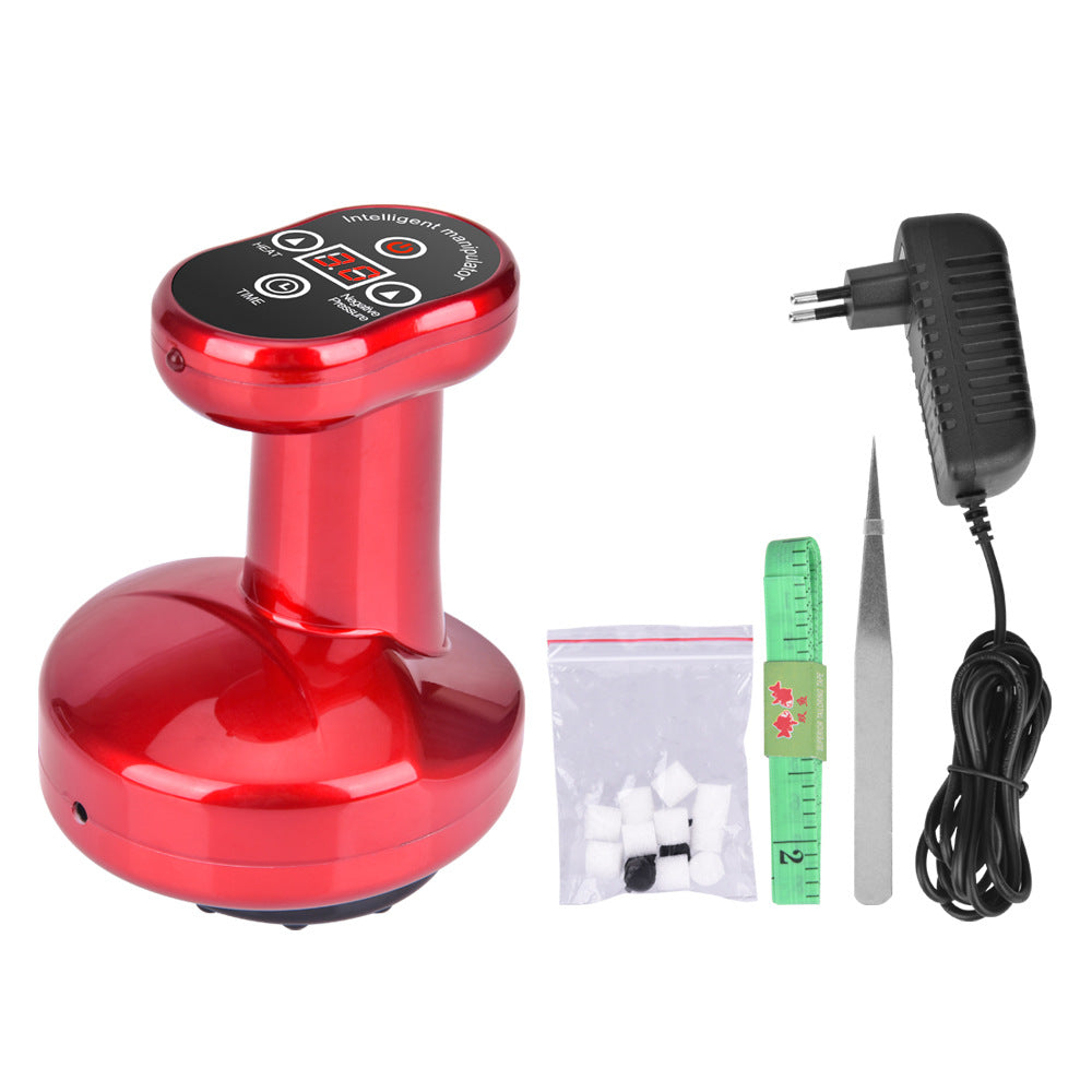 Electric Scraping Instrument Massage Physiotherapy Instrument Sucking Sha Cupping Device Intelligent Trader Meridian Dredging Machine - Tampa Home & Garden Store