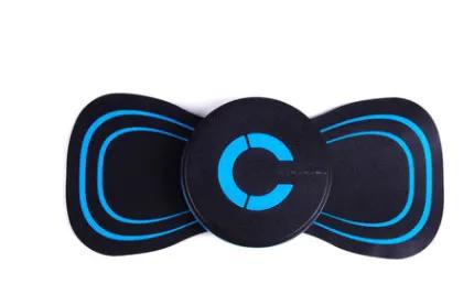 Smart neck and shoulder massager with magnetic therapy, black with blue accents on Tampa Home & Garden Store