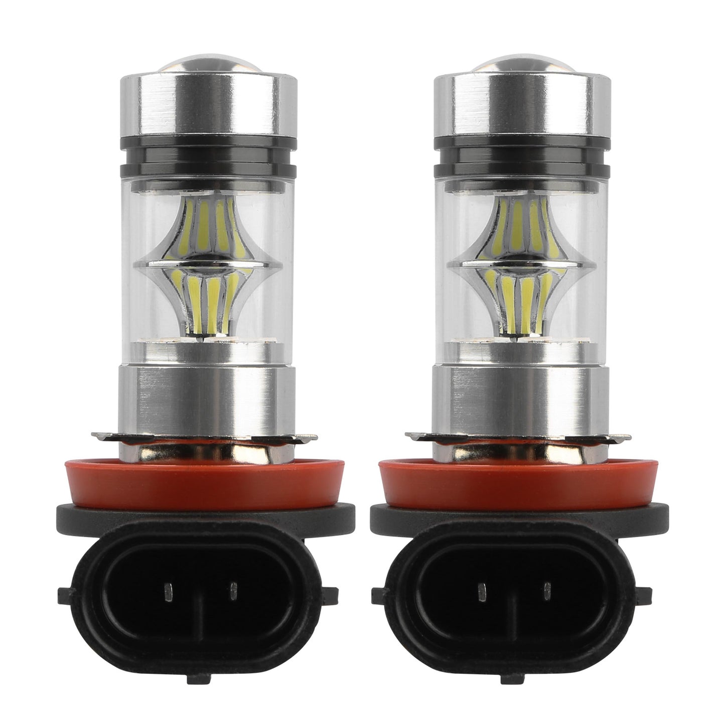 2 Pack Led Fog Drl and H8 H9 H11 Car Light Bulb