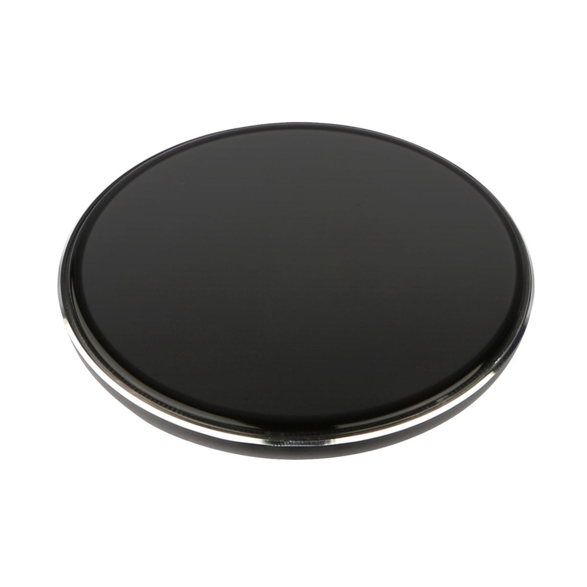 Wireless Charger Qi-Certified Ultra-Slim 5W black pad with rim by Best Product Finds on Tampa Home & Garden Store