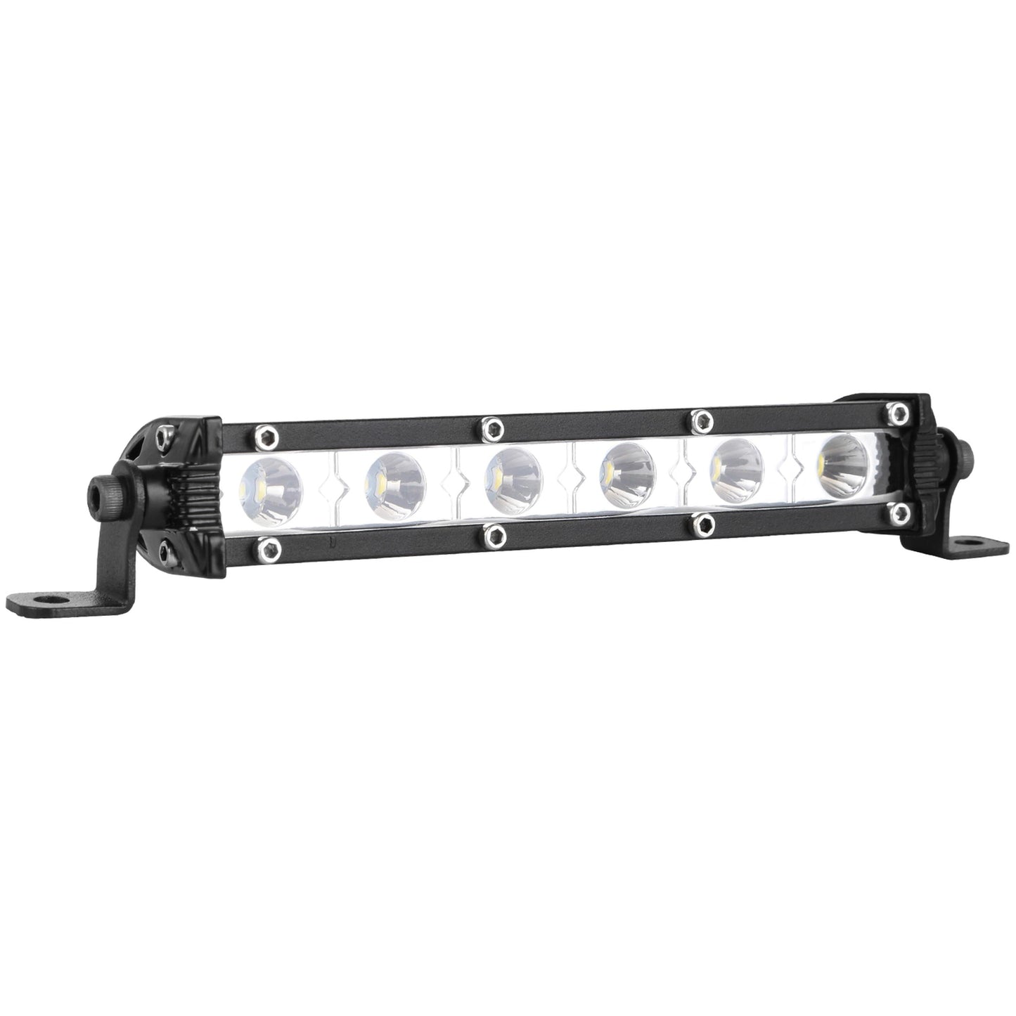 7 Inch Led Light Bar for Single Row Offroad Work