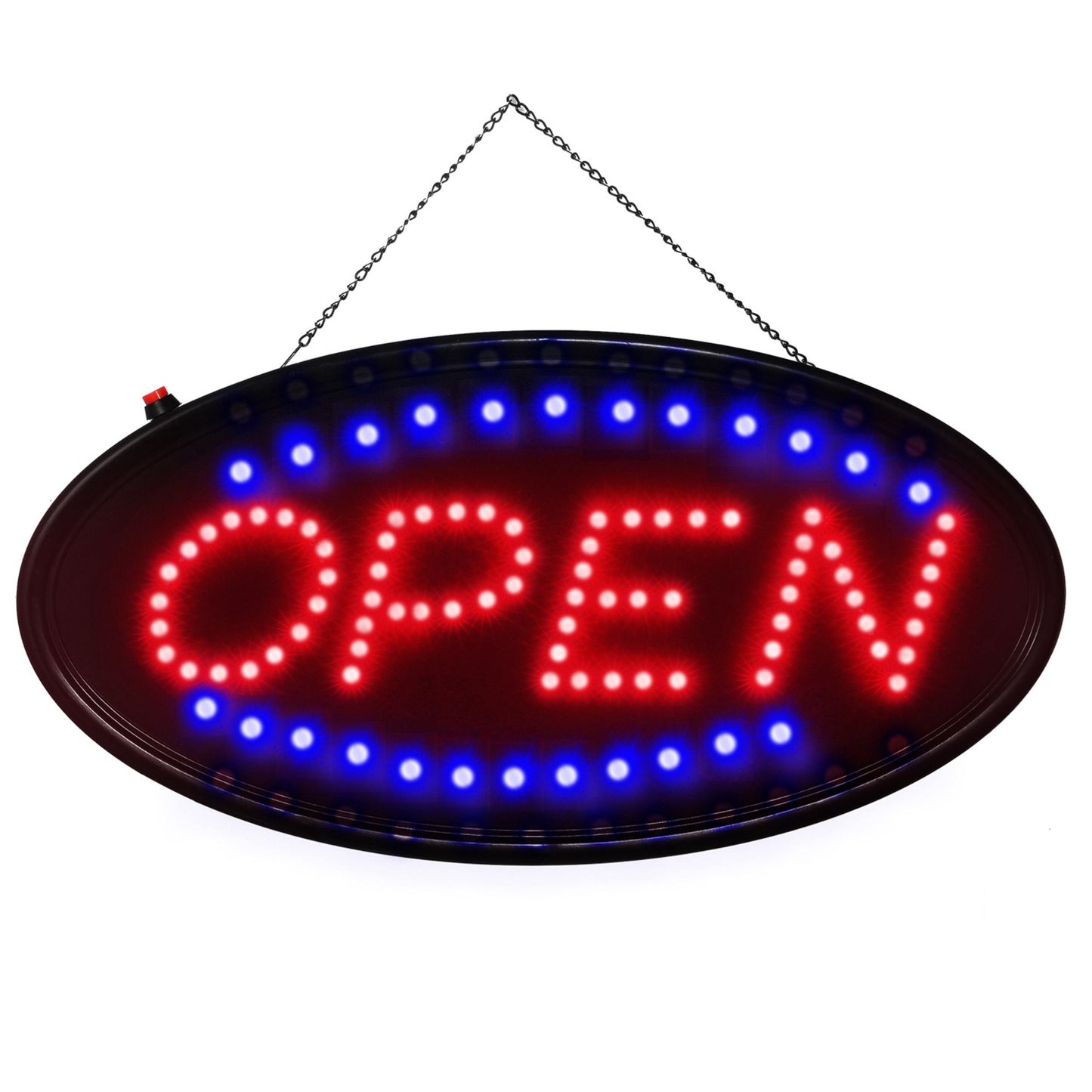 Flash or Static Led Neon Open Business Sign