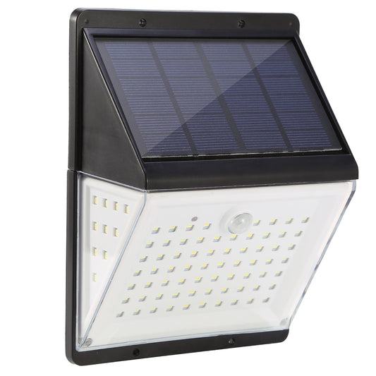 Solar Motion Sensor And Wall Light For Garden