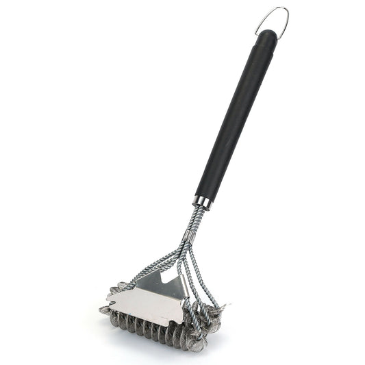 Stainless Steel Grill Brush and Scraper for Home