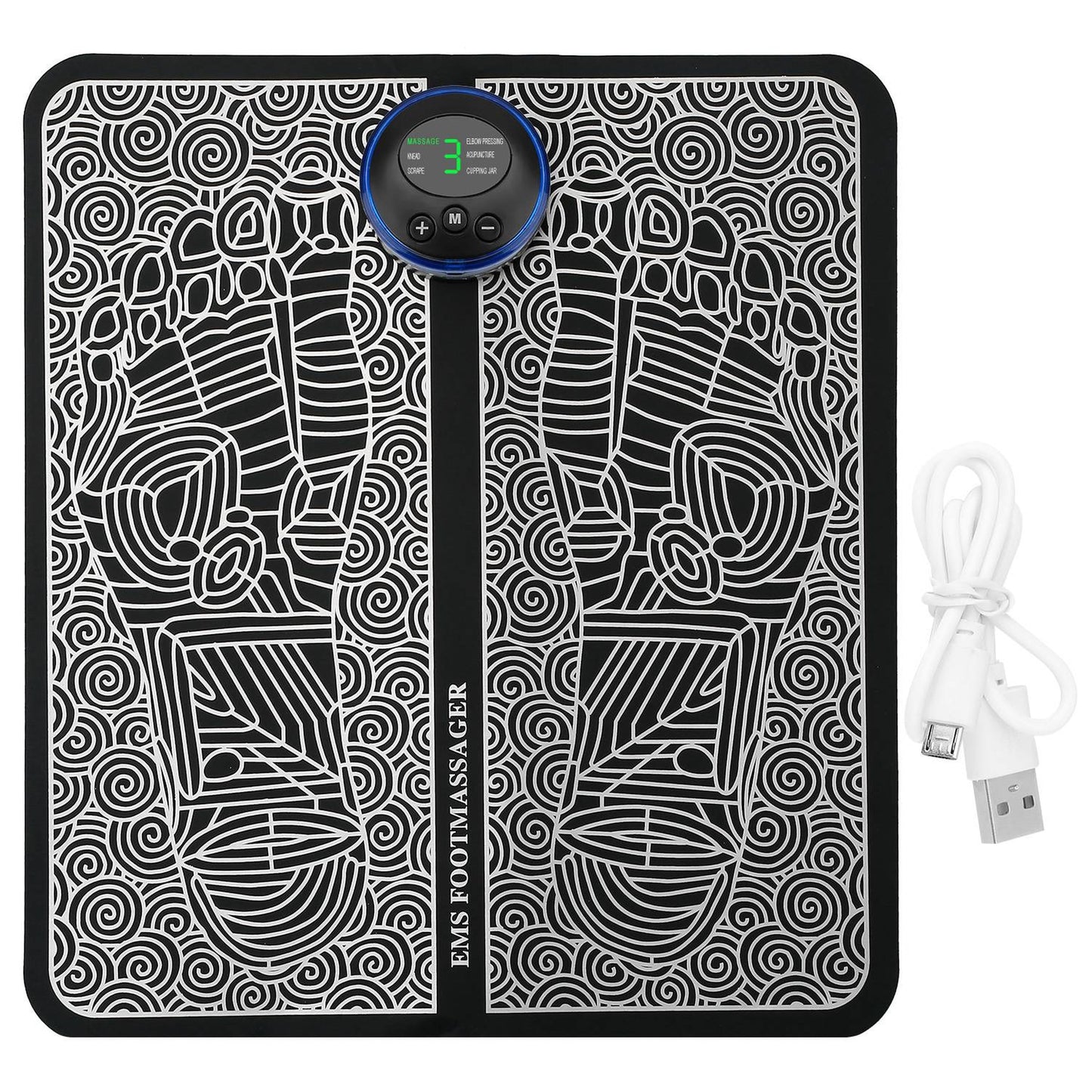 Rechargeable Ems Foot Pad for Pain and Swelling
