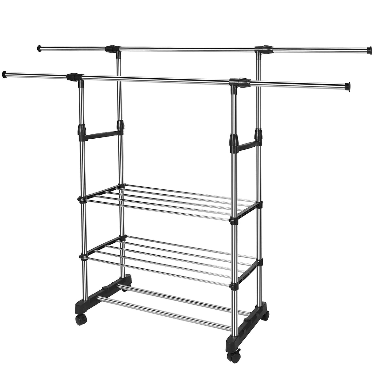Extendable Clothing Rack for Home Storage