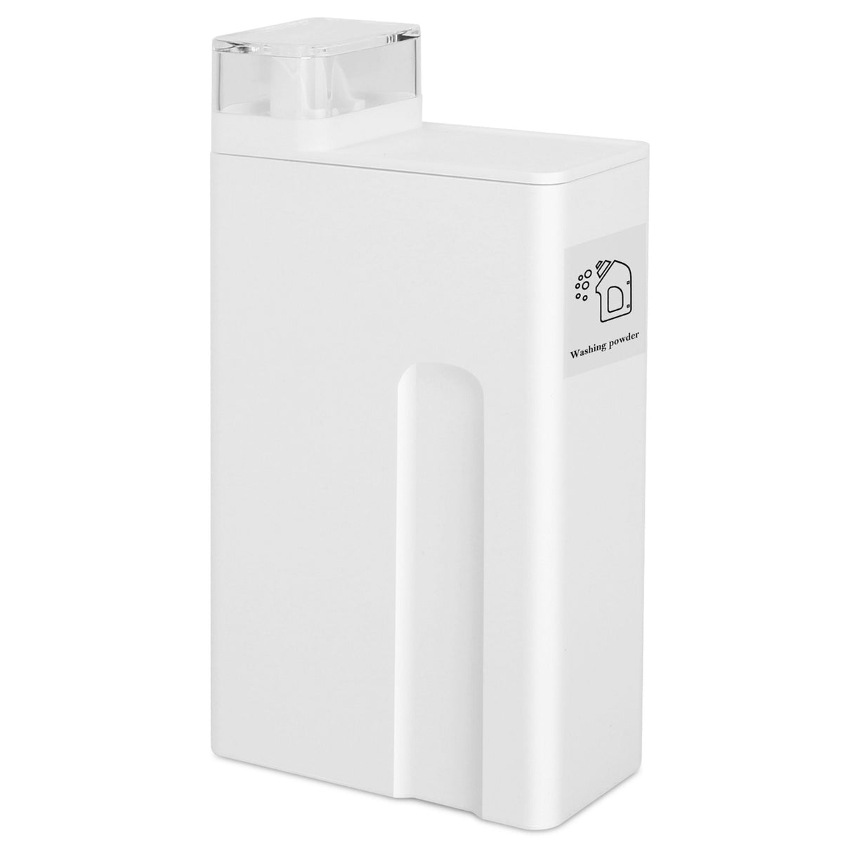 35oz laundry detergent dispenser container with clear top and waterproof labels on Tampa Home & Garden Store