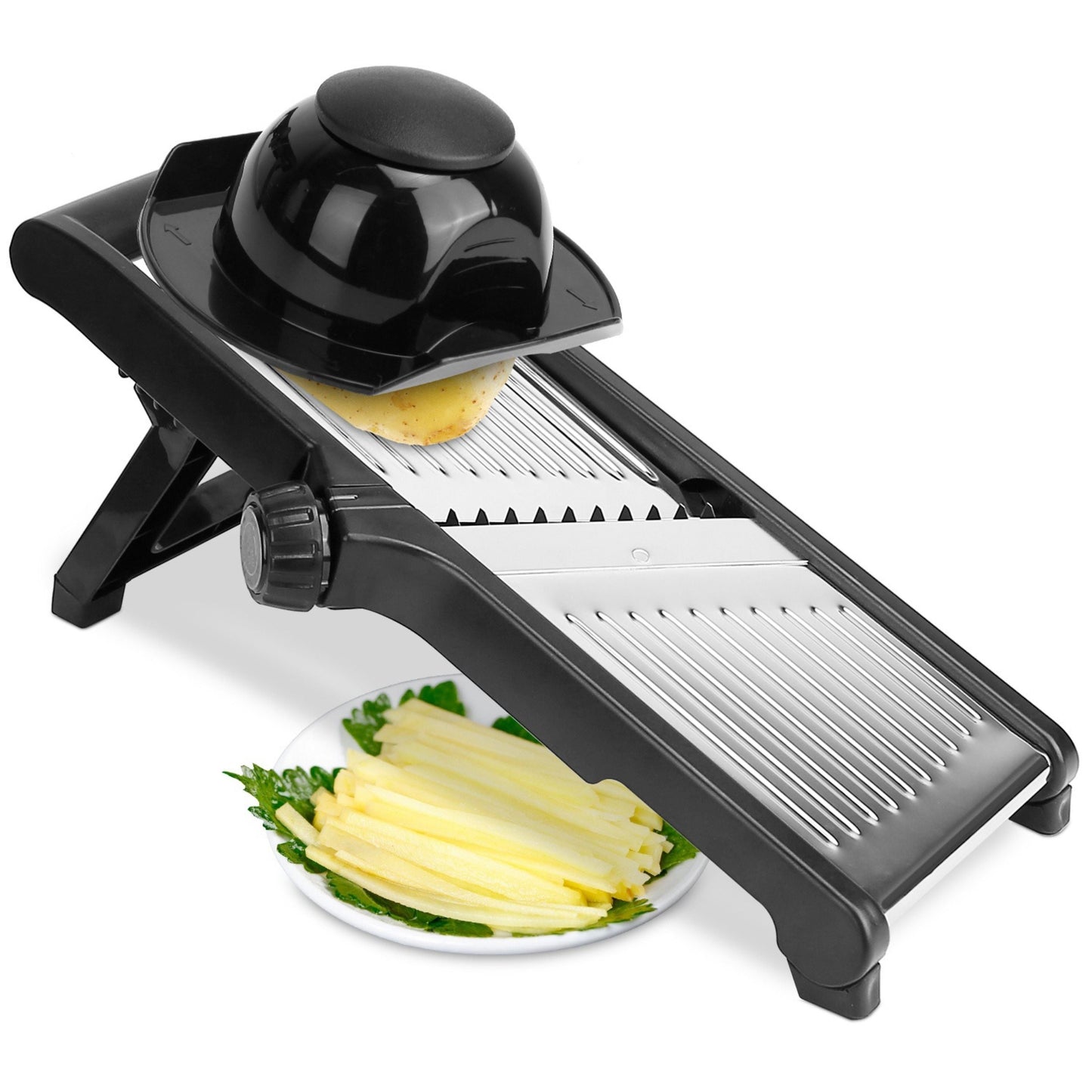 Adjustable Stainless Steel and Mandoline Slicer