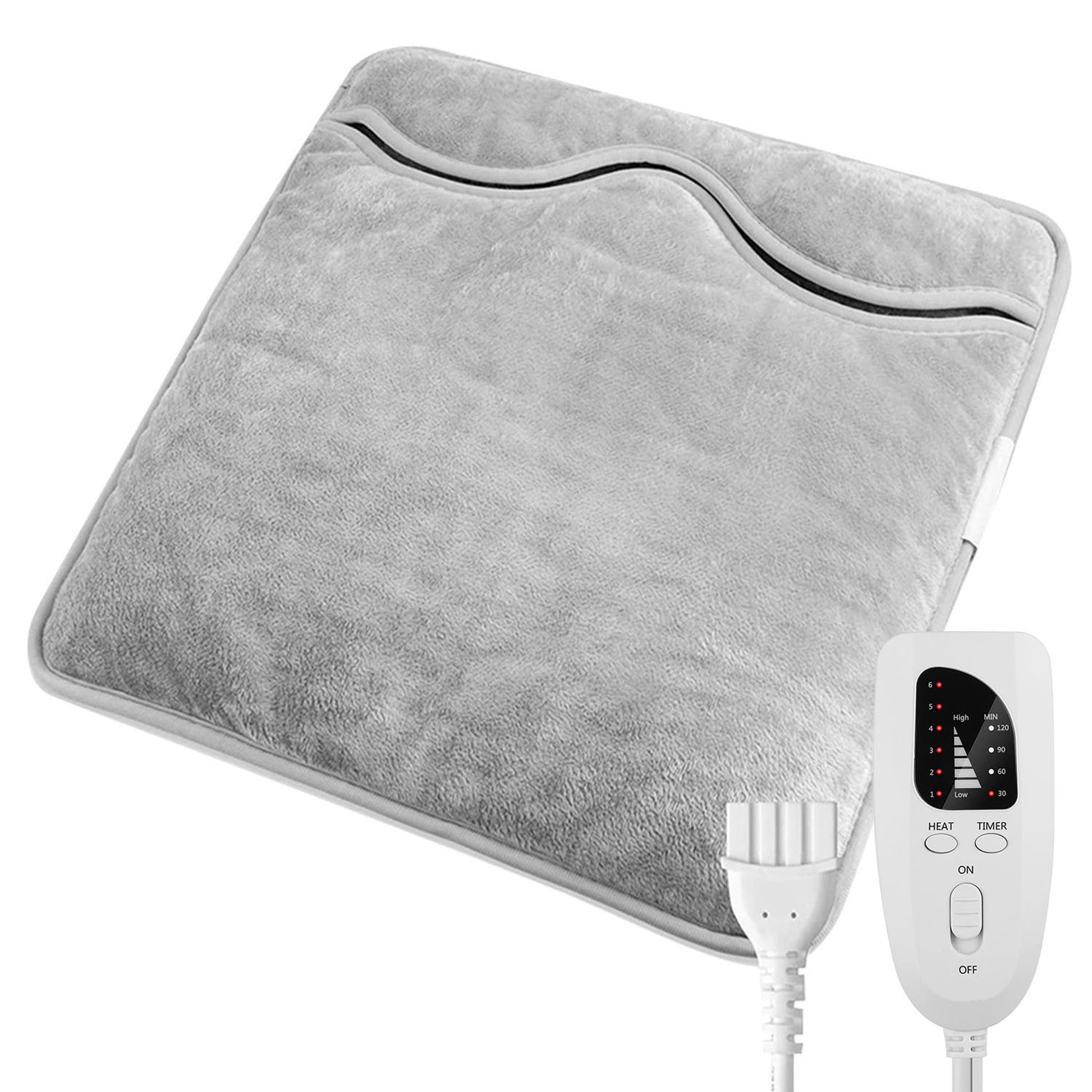 Electric foot warmer with plush fabric and 6 temp settings 4 timers by Best Product Finds on Tampa Home & Garden Store
