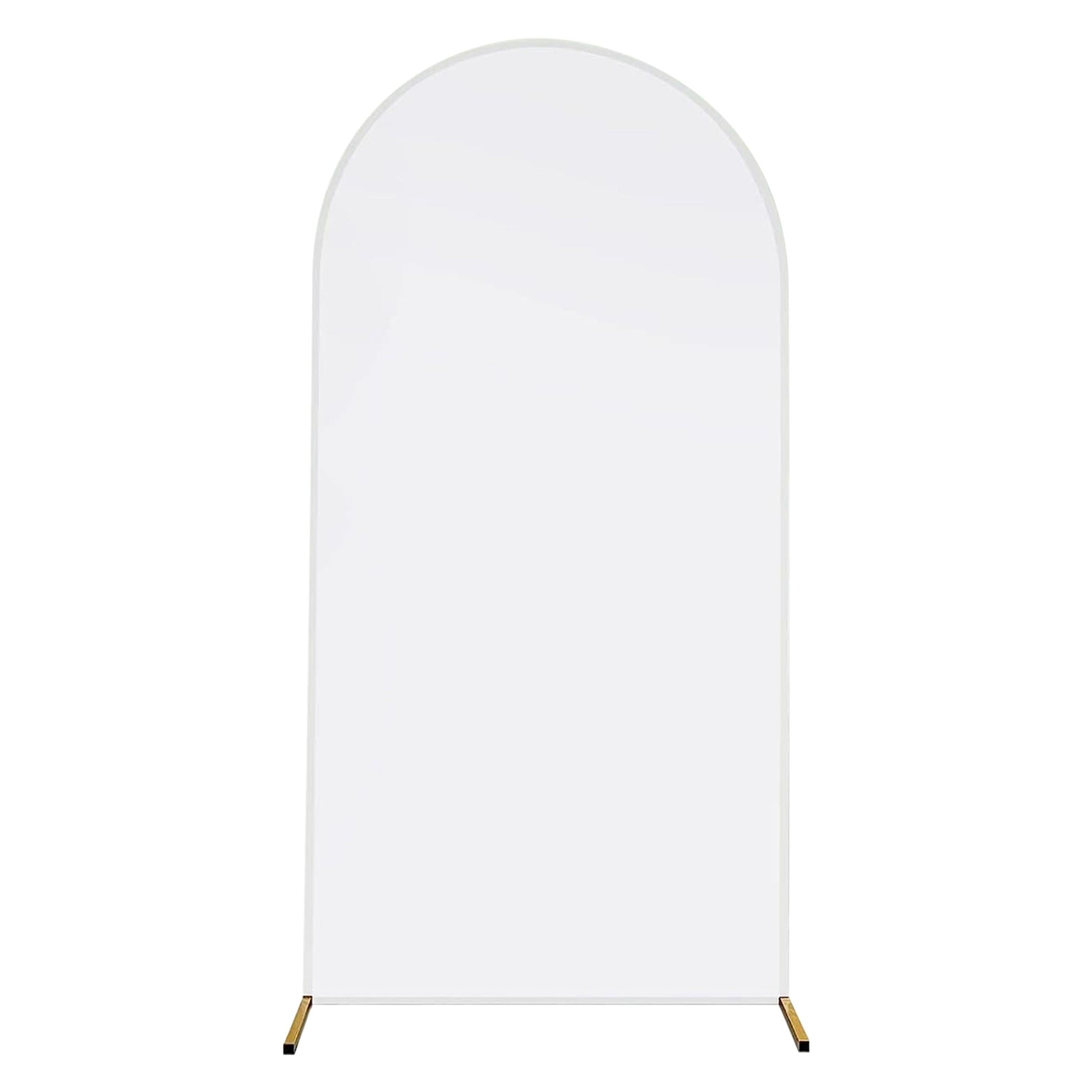 Arch backdrop cover white spandex elastic fitted for wedding arch on Tampa Home & Garden Store