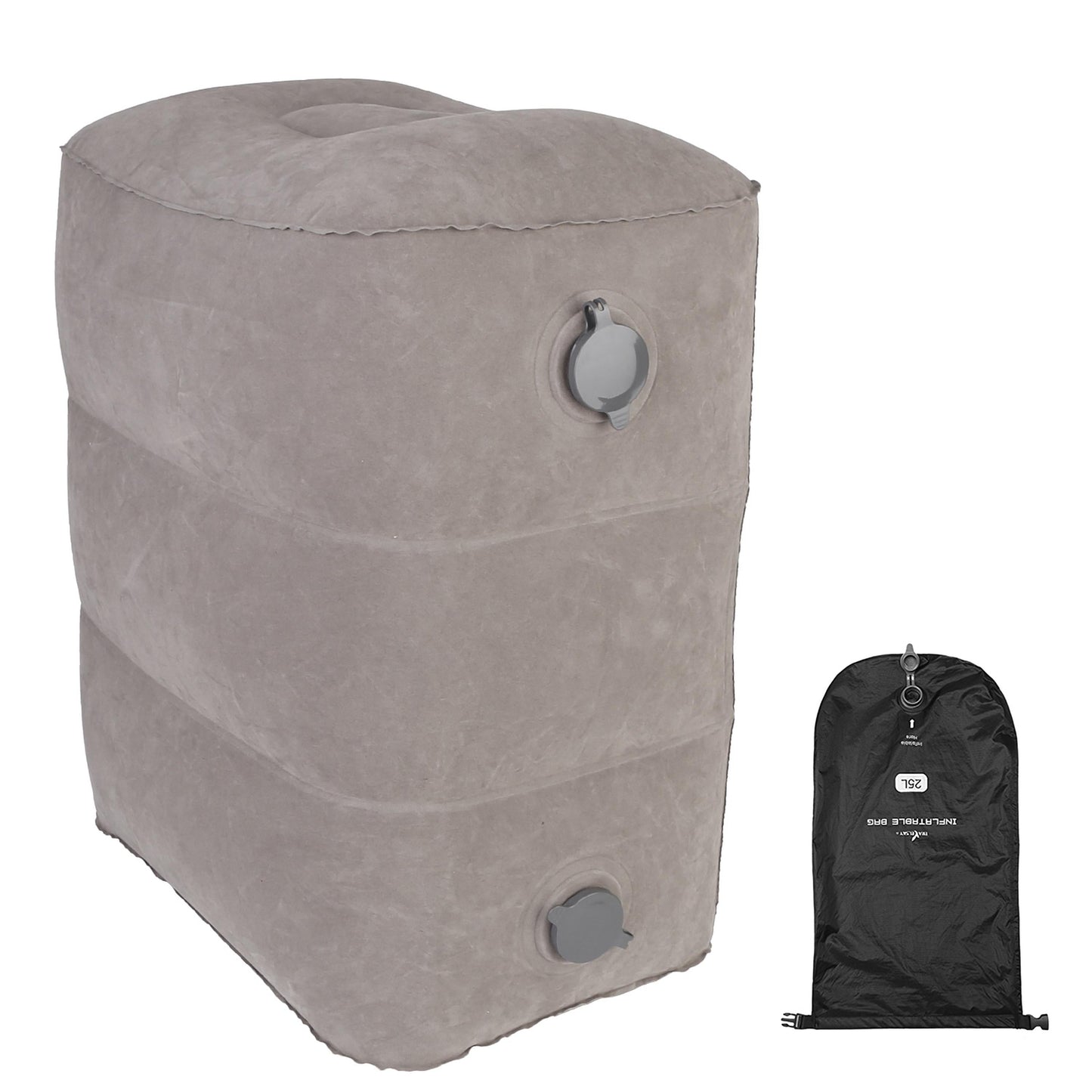 Adjustable Inflatable Foot Rest and Pillow