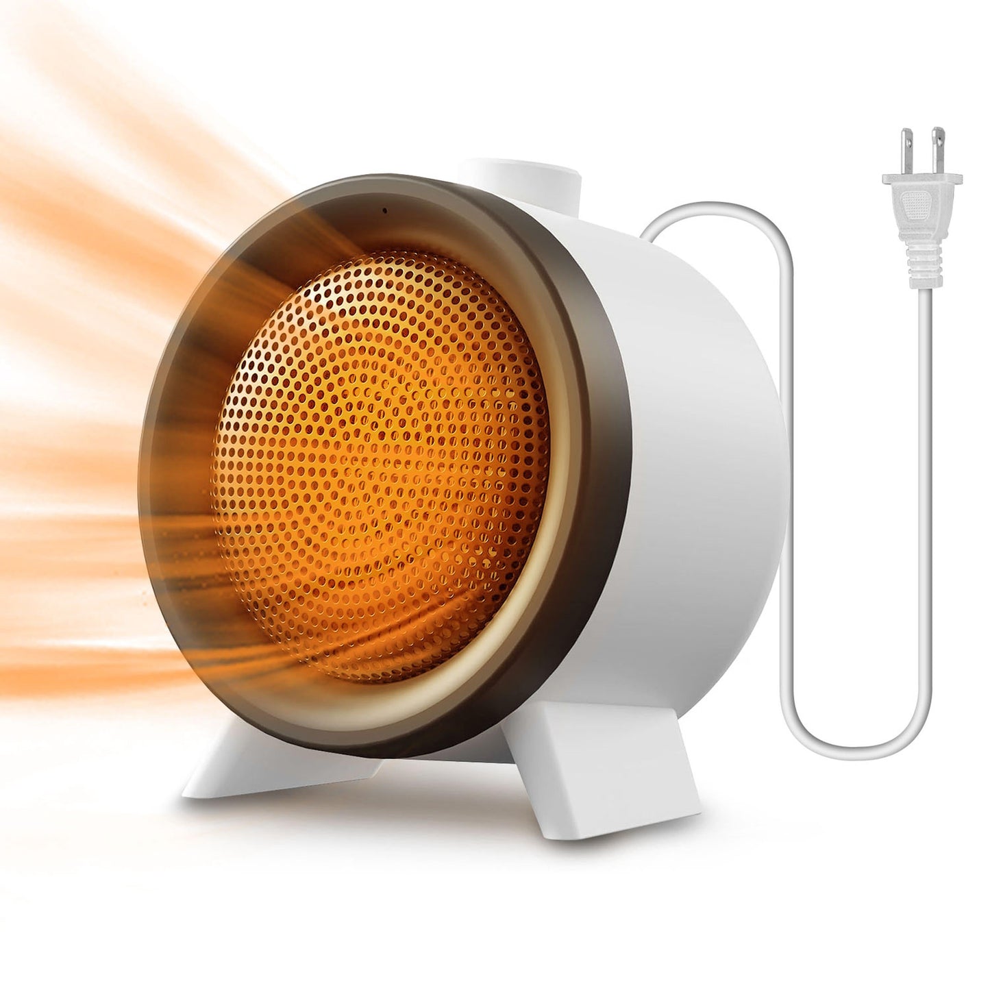 Compact Electric Ceramic Heater with Three Modes