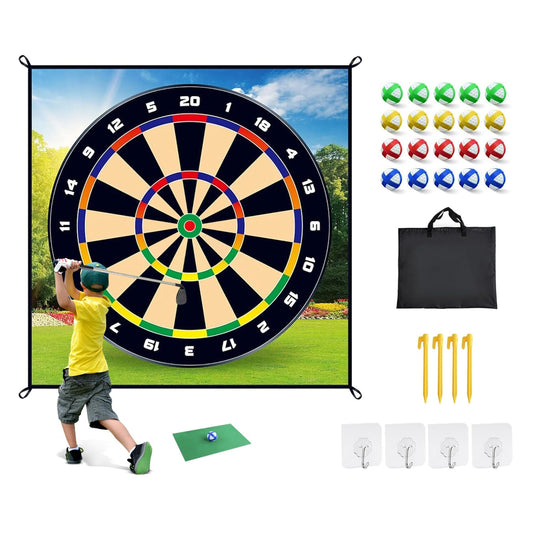 Golf Chipping Training Mat Set for Home and Yard