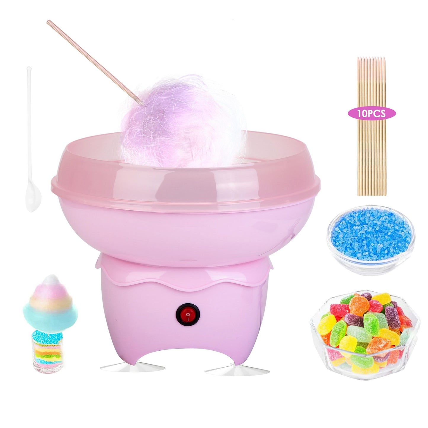 The Portable Electric Cotton Candy Maker for Kids