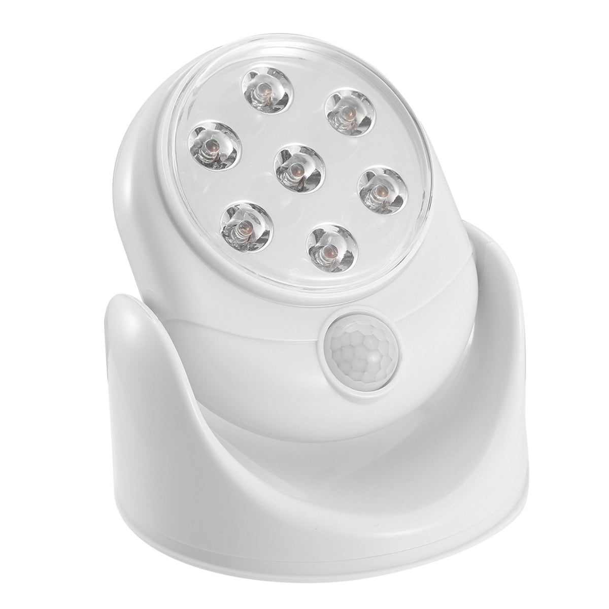 Wireless LED spotlight head by Best Product Finds with round multi-LED array battery powered on Tampa Home & Garden Store
