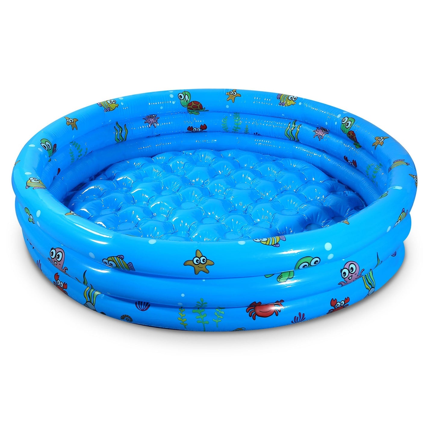 Foldable Family Pool And Drain Plug For Kids