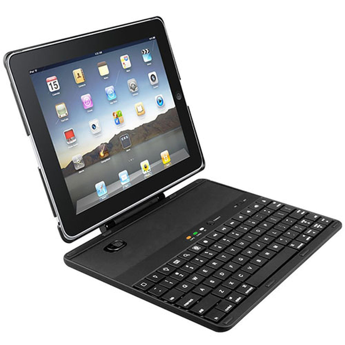 iPad 2 & 3 aluminum case by Best Product Finds, black with silver trim on Tampa Home & Garden Store