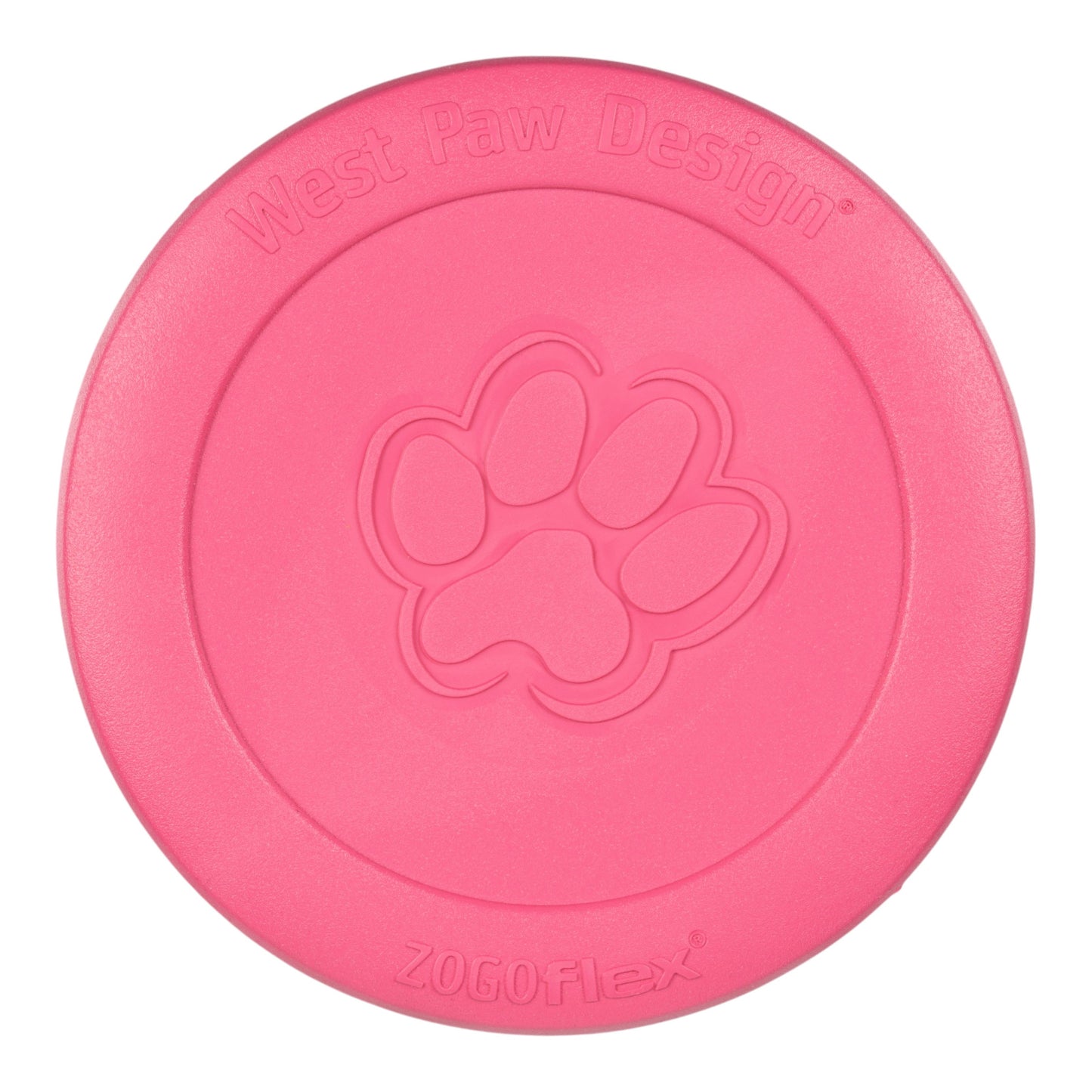 Zisc Geranium Soft Flying Disc for Gentle Chewers