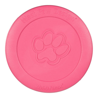 Zisc Geranium Soft Flying Disc for Gentle Chewers