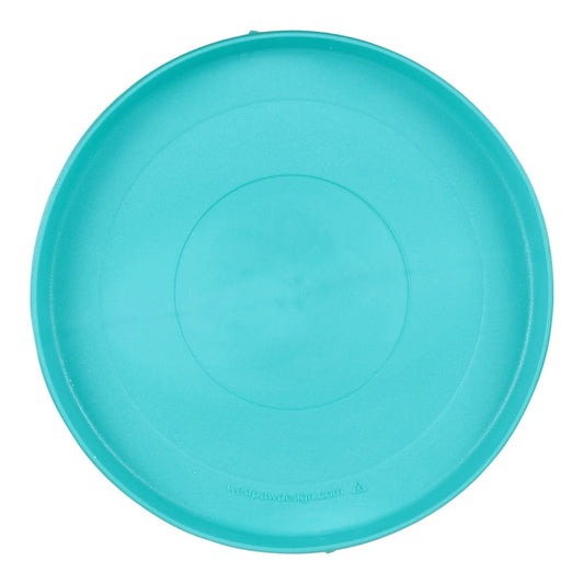 Zisc Teal Gentle Flying Disc dog toy by West Paw, teal disc for active dogs on Tampa Home & Garden Store