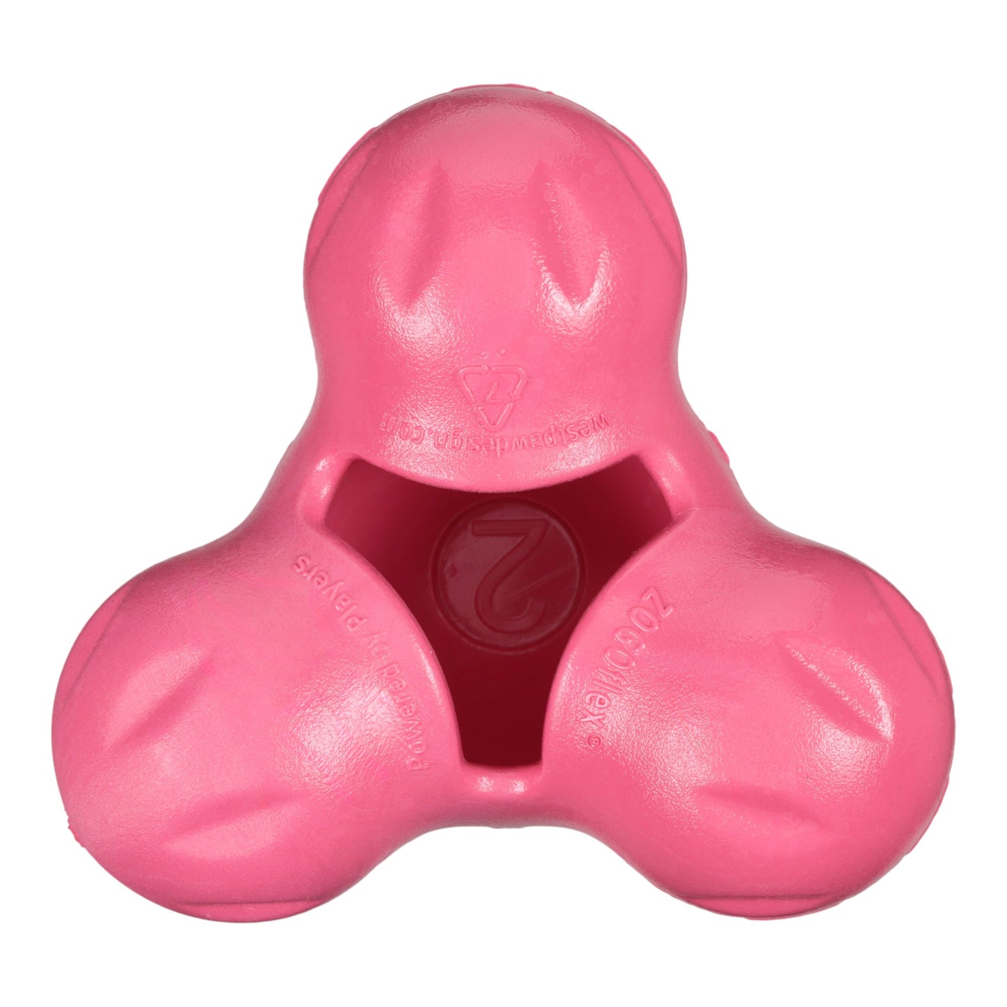 Durable Tux Geranium Treat Toy for Tough Chewers