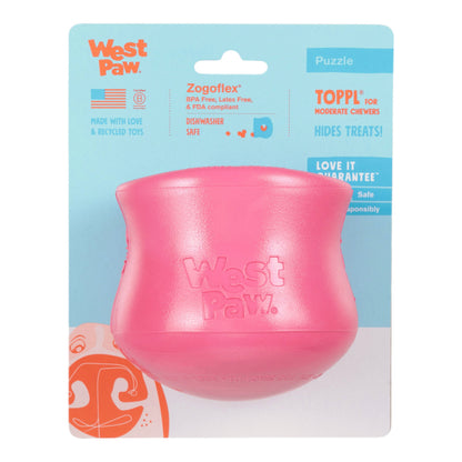 Toppl Geranium Puzzle Toy for Moderate Chewers