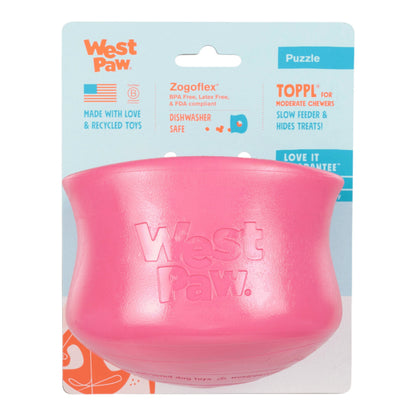 Toppl Geranium Puzzle Toy for Moderate Chewers