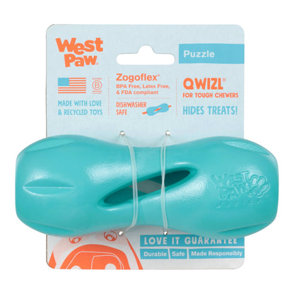Qwizl Teal Durable Chew Toy For Tough Treats
