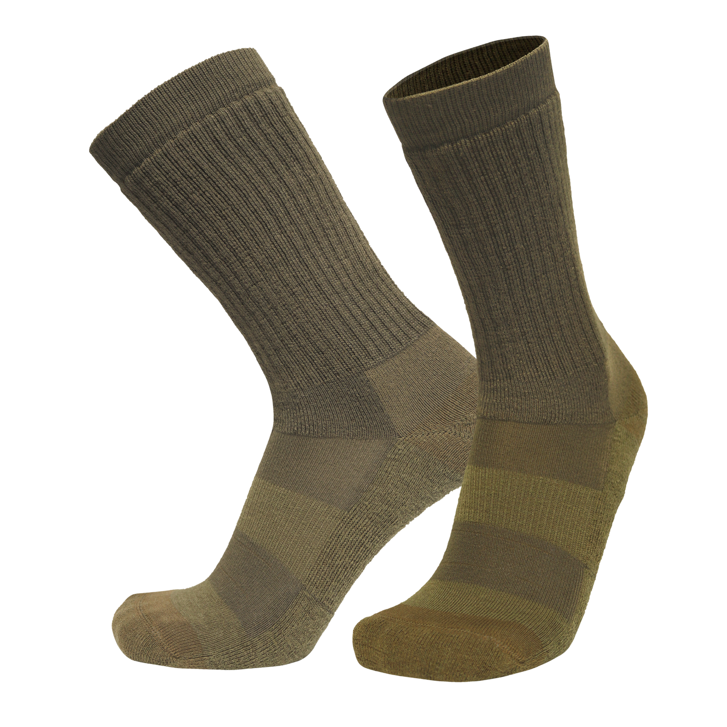 FIRE Sock military tactical crew socks in olive drab, pair from Covert Threads on Tampa Home & Garden Store